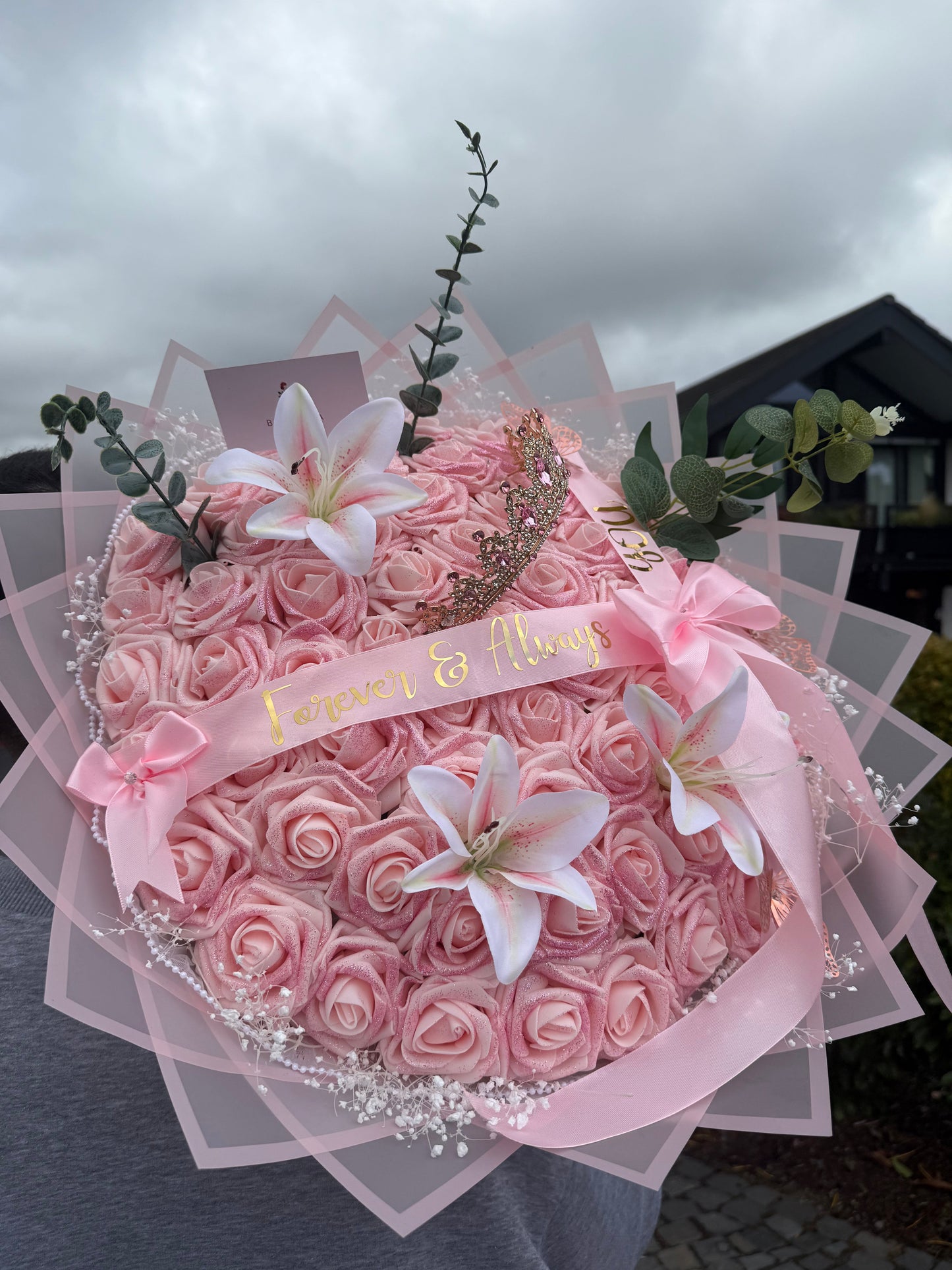 Rosé Promise Bouquet L