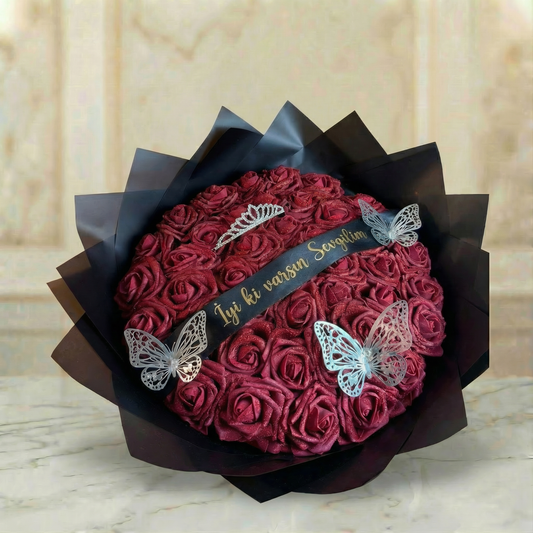 Romantic Kiss Bouquet M