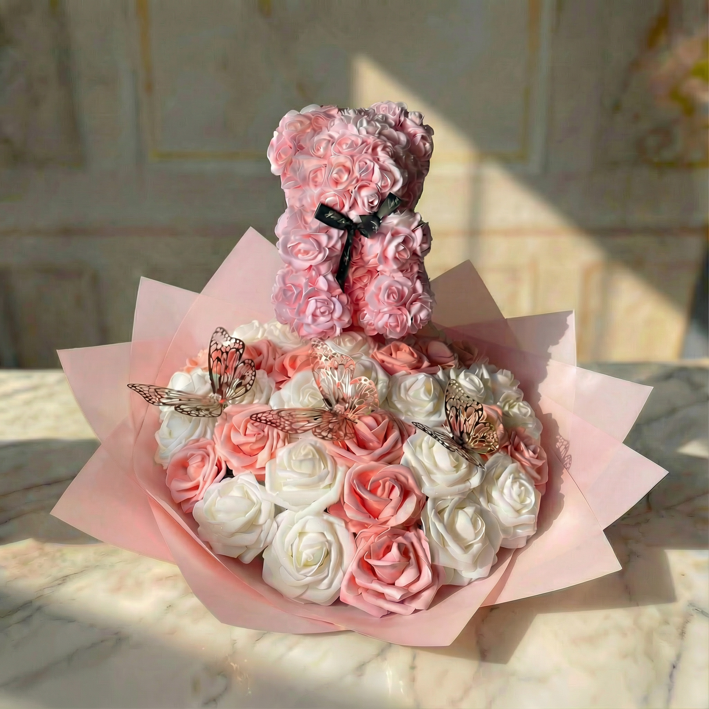 Whispers in Pink Love  Bouquet M