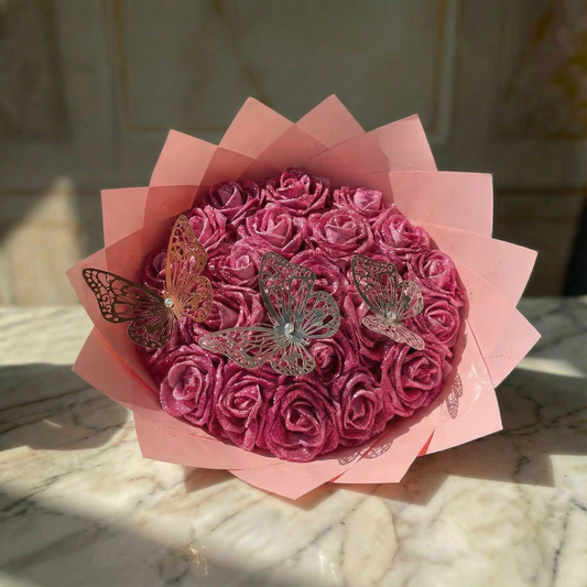 All in pink  Bouquet S