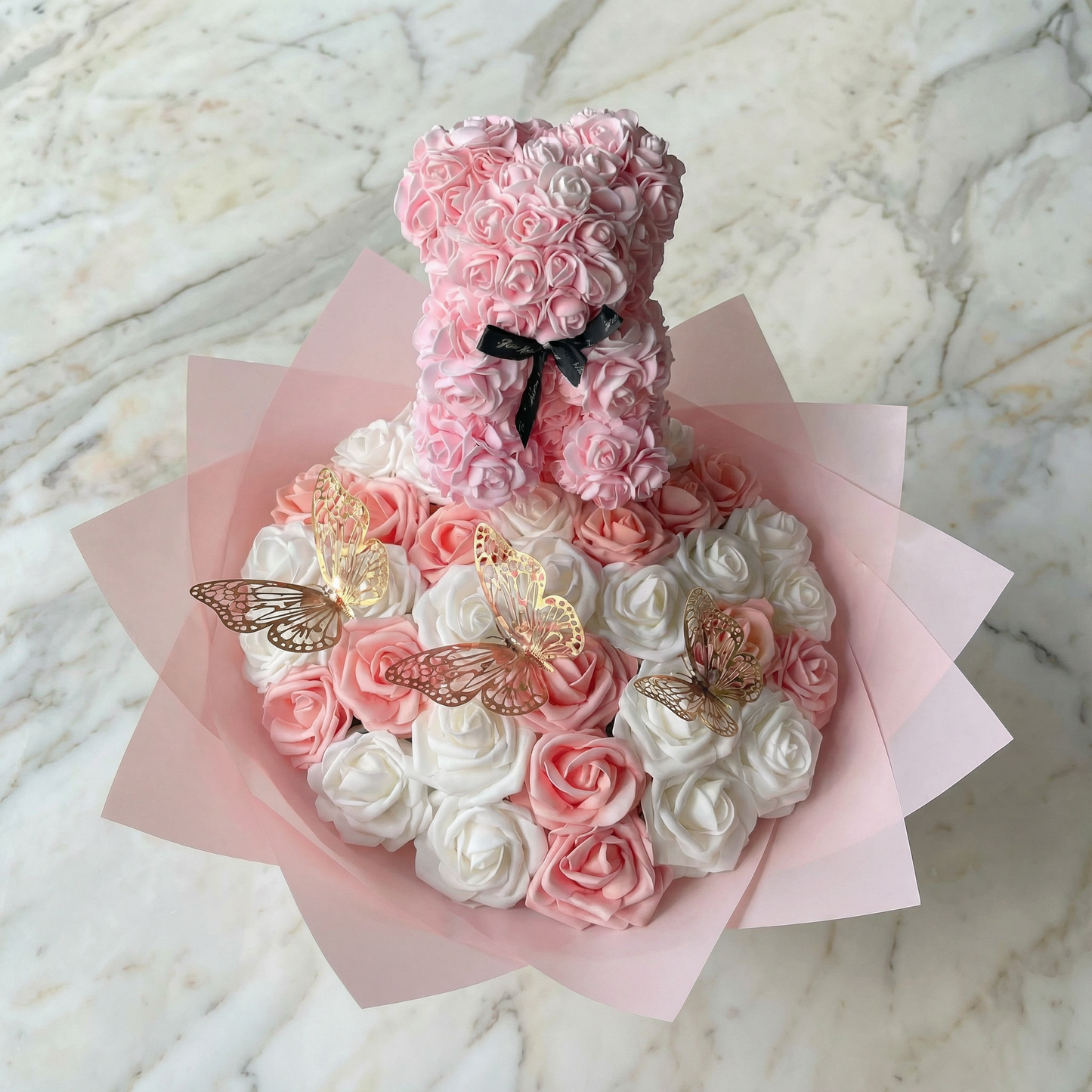 Whispers in Pink Love  Bouquet M